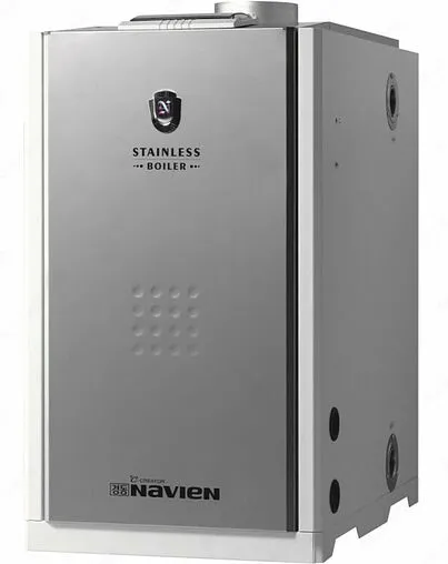 Напольный газовый котел двухконтурный турбированный 60кВт Navien GST 60 KN PGST0060SD006