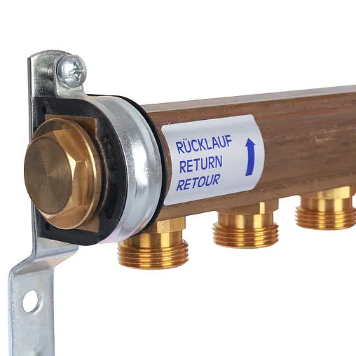 Группа коллекторная распределительная 8 отводов 1&quot;в/в x ¾&quot;ек Watts HKV/A 10004550