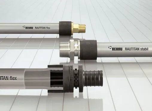 Труба сшитый полиэтилен Rehau Rautitan flex 50 x 6.9 мм PE-Xa EVAL штанга 6м 11304203006
