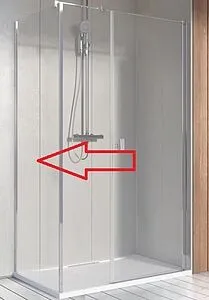 Боковая стенка 700мм прозрачное стекло Radaway NES S3 70 10043070-01-01 Боковая стенка 700мм прозрачное стекло Radaway NES S3 70 10043070-01-01, 1