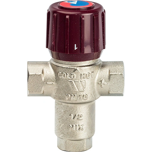 Трехходовой термостатический смесительный клапан ½&quot; +42...+60°С Kvs 1.5 WATTS Aquamix AM62C 10022122