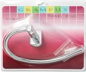 Полотенцедержатель Grampus Coral хром GR-7011 Полотенцедержатель Grampus Coral хром GR-7011, 3