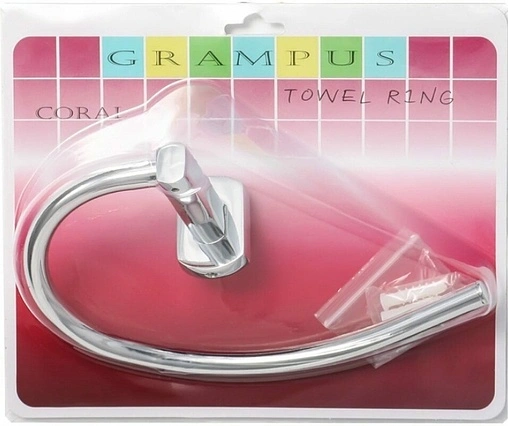 Полотенцедержатель Grampus Coral хром GR-7011