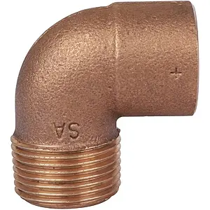 Уголок пайка переходной 22мм x ¾"н Sanha 4092g 140922234 Уголок пайка переходной 22мм x ¾"н Sanha 4092g 140922234, 4