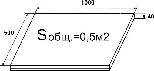 Мат для теплого пола с бобышками 1000x500x20мм Hoobs EasyFix HB-TPLA-100516