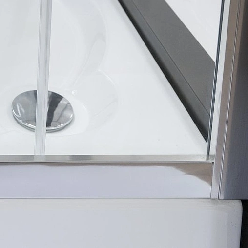 Шторка на ванну 1600мм прозрачное стекло Roltechnik LLV2/1600 572-1600000-00-02