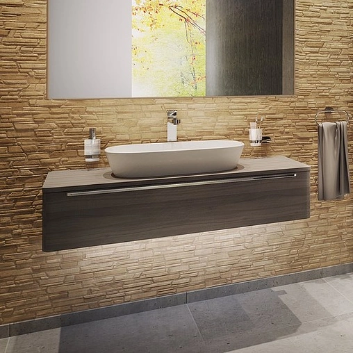 Тумба под умывальник подвесная Ravak SUD 260.01 110 орех X000001084 Тумба под умывальник подвесная Ravak SUD 260.01 110 орех X000001084