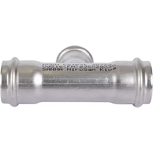 Тройник пресс редукционный 35мм x 28мм x 35мм Sanha NiroSan 9130 69130352835, 3