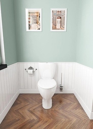 Унитаз-компакт Santeri Воротынский белый 1.P401.7.S00.00B.F