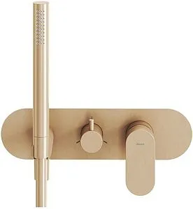 Смеситель для душа скрытого монтажа Ravak Eleganta розовое золото X070370 Смеситель для душа скрытого монтажа Ravak Eleganta розовое золото X070370, 4