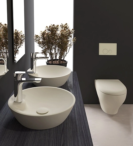 Раковина ISVEA SistemaY Soft 45 слоновая кость 10SY65045SV-2K Раковина ISVEA SistemaY Soft 45 слоновая кость 10SY65045SV-2K