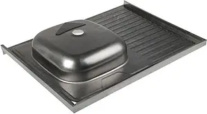 Мойка кухонная Vladiks нержавеющая сталь V-401R Мойка кухонная Vladiks нержавеющая сталь V-401R, 4