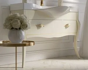 Тумба под умывальник напольная Clarberg Borgia T11/BG слоновая кость с патиной BOR0111BG Тумба под умывальник напольная Clarberg Borgia T11/BG слоновая кость с патиной BOR0111BG, 5