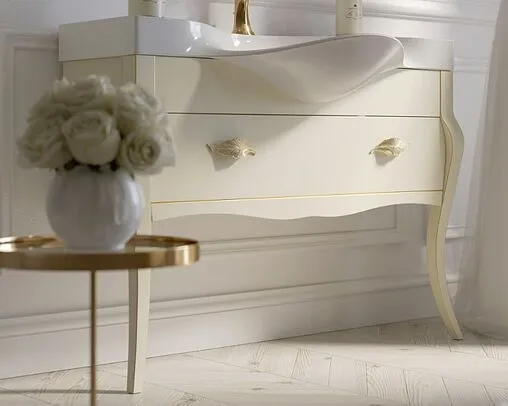 Тумба под умывальник напольная Clarberg Borgia T11/BG слоновая кость с патиной BOR0111BG Тумба под умывальник напольная Clarberg Borgia T11/BG слоновая кость с патиной BOR0111BG