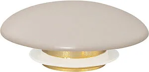 Декоративная накладка для выпуска Abber BEQUEM стветло-бежевый матовый AC0014MBE Декоративная накладка для выпуска Abber BEQUEM стветло-бежевый матовый AC0014MBE, 1