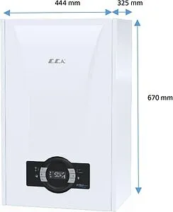 Настенный конденсационный газовый котел одноконтурный турбированный 45кВт E.C.A. PROTEUS PREMIX 45 HST NG 8216551010 Настенный конденсационный газовый котел одноконтурный турбированный 45кВт E.C.A. PROTEUS PREMIX 45 HST NG 8216551010, 2