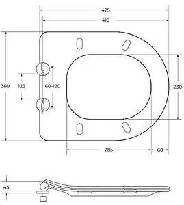 Комплект 5 в 1 BelBagno Loto BB070CHR/SC/BB002-80/BB014-SR-BIANCO с кнопкой белый глянцевый Комплект 5 в 1 BelBagno Loto BB070CHR/SC/BB002-80/BB014-SR-BIANCO с кнопкой белый глянцевый, 4
