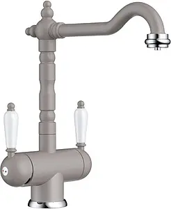 Смеситель для кухни с подключением к фильтру Omoikiri Amagasaki-GR leningrad grey 4994232 Смеситель для кухни с подключением к фильтру Omoikiri Amagasaki-GR leningrad grey 4994232, 1