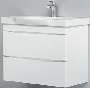 Тумба под умывальник подвесная Am.Pm Like 80 белый M80FHX0802WG Тумба под умывальник подвесная Am.Pm Like 80 белый M80FHX0802WG, 1