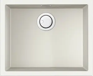 Мойка кухонная Omoikiri Yamakawa 55-U/I-WH белый 4993783, 1