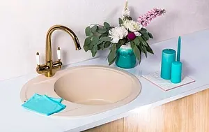 Мойка кухонная Omoikiri Manmaru 62-BE ваниль 4993349, 3