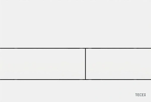 Клавиша смыва для унитаза TECEsquare II 9240834 белый матовый
