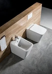 Биде напольное Aquatek Либра New белый AQ1266N-00, 4