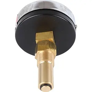 Термоманометр аксиальный Росма ТМТБ-31Т.1 80мм 4 бар 120°С гильза 46мм ½&quot; 00000002289, 5