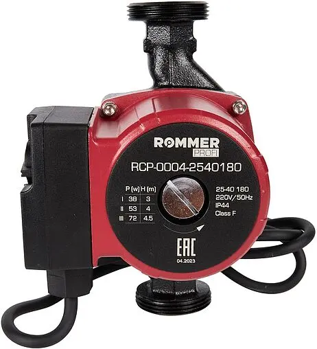 Насос циркуляционный Rommer Profi RATE 25/40-180 RCP-0004-2540180