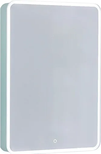 Шкаф-зеркало Jorno Pastel 60 бирюзовый бриз Pas.03.60/BL