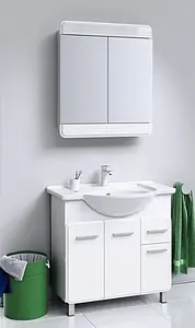 Тумба под умывальник напольная Aqwella Corsica 85 белый KOR0108 Тумба под умывальник напольная Aqwella Corsica 85 белый KOR0108, 3