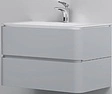 Тумба-умывальник подвесная Am.Pm Sensation 80 серый шелк M30FHX0802FG+M30WPC0801WG