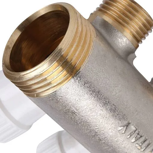 Коллектор регулирующий проходной 3 отвода 1&quot;в/н x ½&quot;к Stout SMB 6851 011203