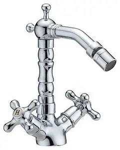 Смеситель для биде Cezares Retro хром RETRO-C-BS2-01 Смеситель для биде Cezares Retro хром RETRO-C-BS2-01, 1