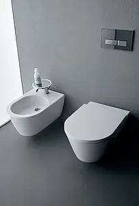 Унитаз подвесной безободковый Laufen Kartell Rimless белый 8.2033.6.000.000.1 Унитаз подвесной безободковый Laufen Kartell Rimless белый 8.2033.6.000.000.1, 2
