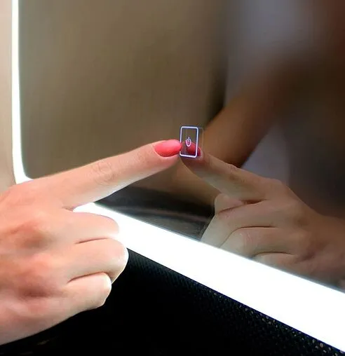 Зеркало с подсветкой Continent Kraft Led 80x90 ЗЛП626