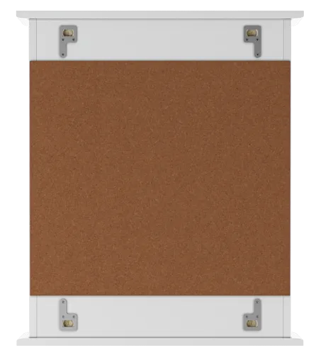 Шкаф-зеркало Айсберг Милана 60 белый DA1064HZ