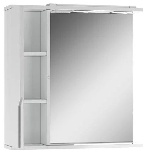 Шкаф-зеркало Домино Optima 65 L белый DO1906HZ