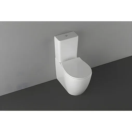 Унитаз-компакт безободковый Allen Brau Fantasy белый 4.11009.20+4.11010.20