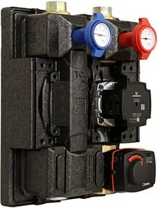 Насосный модуль с 3-х ходовым смесительным клапаном и сервоприводом 1½&quot;н х 1&quot;в WATTS FlowBox HKFC25 10084605 без насоса, 1