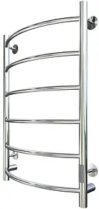 Полотенцесушитель электрический лесенка Тругор Пэк сп 5 80х40 32 мм полированная сталь Полотенцесушитель электрический лесенка Тругор Пэк сп 5 80х40 32 мм полированная сталь, 1