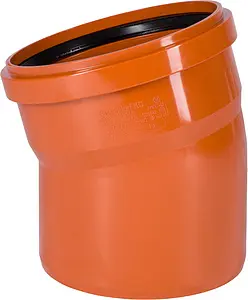 Отвод наружный D=200мм Угол 15° Ostendorf KGB 223200 Отвод наружный D=200мм Угол 15° Ostendorf KGB 223200, 1