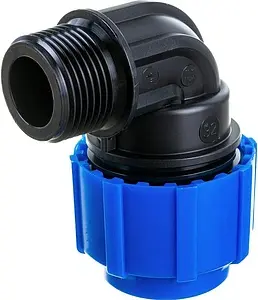 Уголок компрессионный переходной 32мм x 1"н ТПК-Аква 50013201 Уголок компрессионный переходной 32мм x 1"н ТПК-Аква 50013201, 4