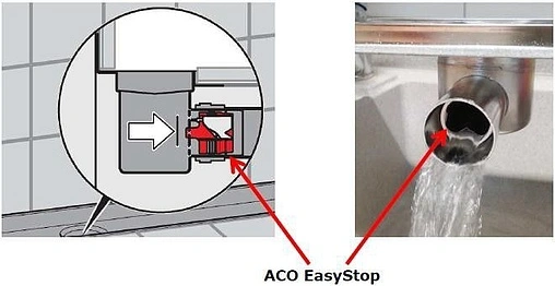 Сухой затвор ACO EasyStop 9010.79.24