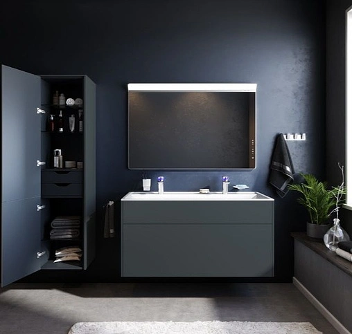 Тумба под умывальник подвесная Am.Pm Inspire 2.0 120 графит M50AFHX1203GM