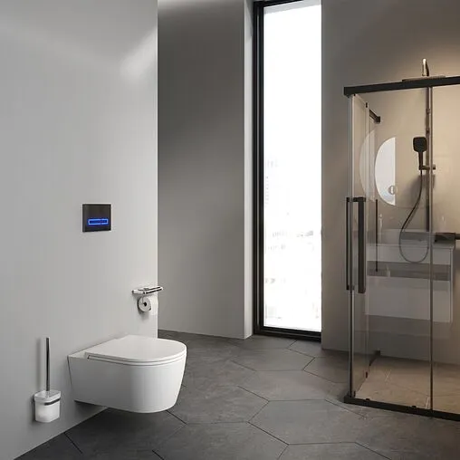 Унитаз подвесной безободковый Am.Pm Func FlashClean белый C8F1701SC