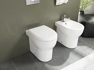 Биде напольное ISVEA Absolute белый 10AB42001SV Биде напольное ISVEA Absolute белый 10AB42001SV, 4