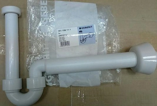 Сифон для биде Geberit белый 151.108.11.1 Сифон для биде Geberit белый 151.108.11.1