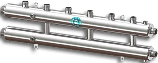 Коллектор распределительный 4 контура 1¼&quot;н x 1&quot;н Север-R-КМ4(Aisi) 1955024