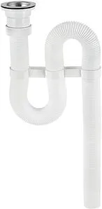 Сифон гофрированный для мойки VIRPlast Эконом 30980132 Сифон гофрированный для мойки VIRPlast Эконом 30980132, 1